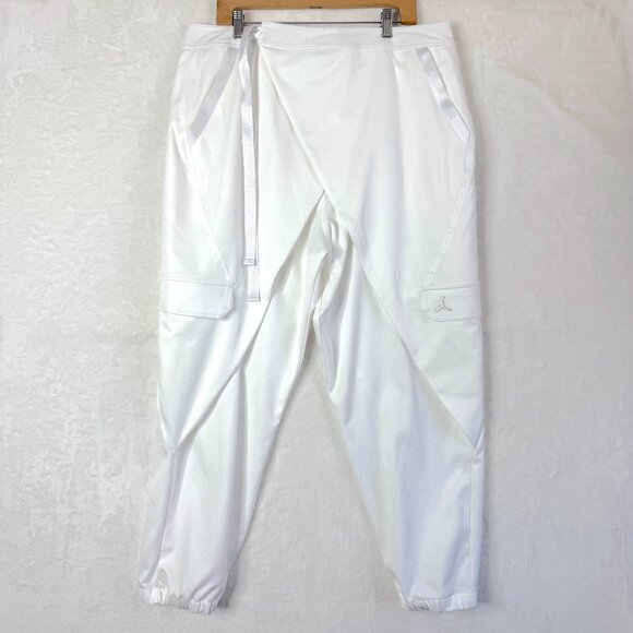 Nike Air Jordan Future Primal Utility Cargo Pants Womens XXL White DA1527-100 - Picture 1 of 9